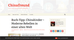 Desktop Screenshot of chinafreund.de
